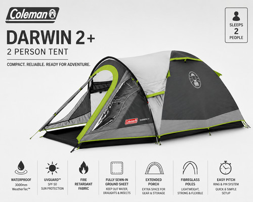 Coleman darwin tent 2 - darwin,