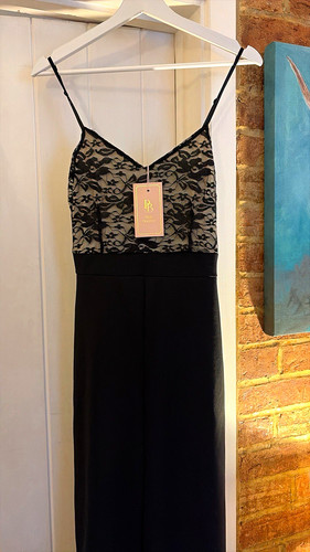 Pink boutique black - pink, floral