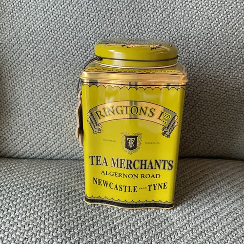 Ringtons tea caddy - ringtons, caddy/tin