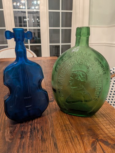 Vintage glass bottle lot - vintage,