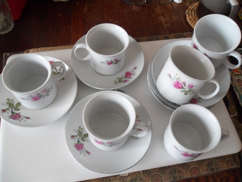 Cup and saucer set - of, for