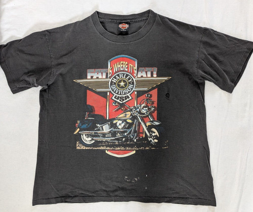 Vtg 1992 harley davidson fat - 1992,