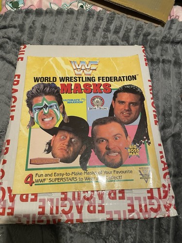 Wwf wrestling masks book - wwf,