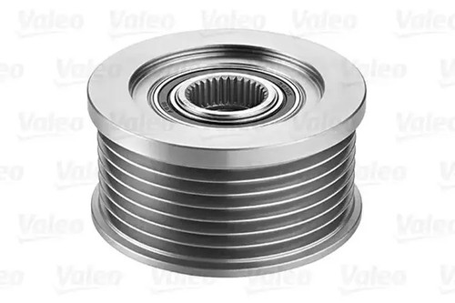 Alternator clutch pulley