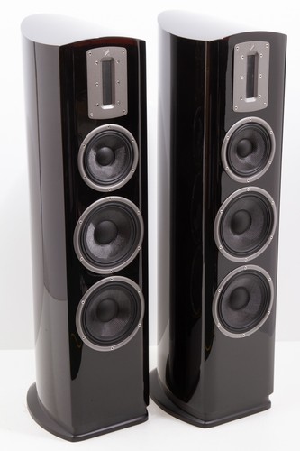 Quad speakers piano black - z3, speakers,