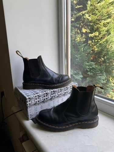 Martens 2976 black leather - black,