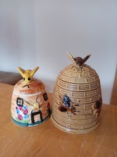 2 Vintage Honey Pots