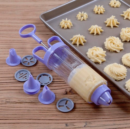Cookie press gun - cookie,