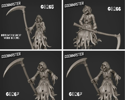 Grim reaper miniature - reaper,