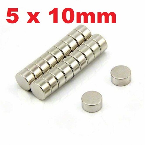 Magnets 10x5 neodymium - mm, disc