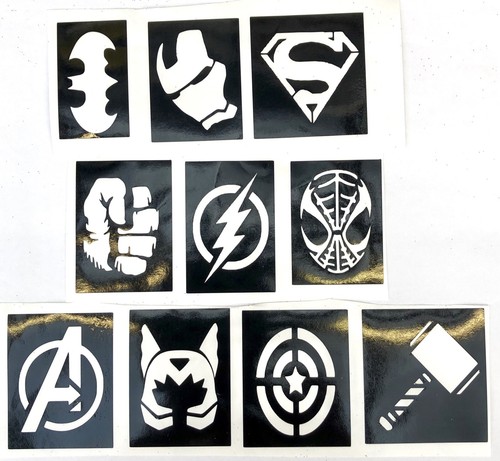 100 superhero thor stencils - 100,