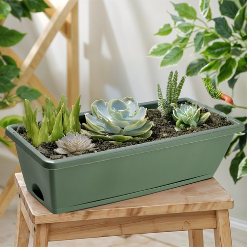 Large plant pot long - 5x,