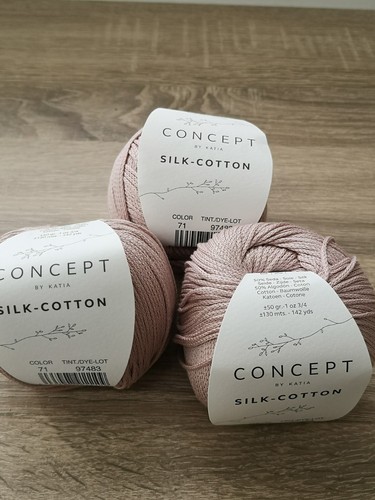 Katia concept silk cotton - silk-cotton, 4ply