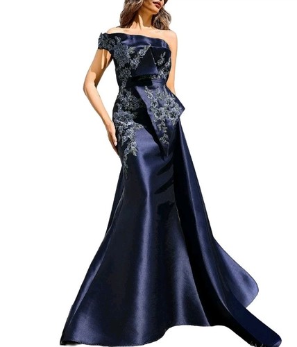 Terani couture mikado navy - terani,