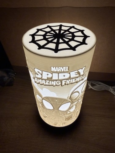 Led lithophane night lamp - ,