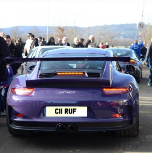 Porsche numberplate c11 - porsche,