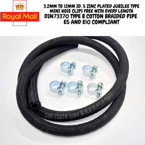 Cotton braided rubber fuel - cotton,