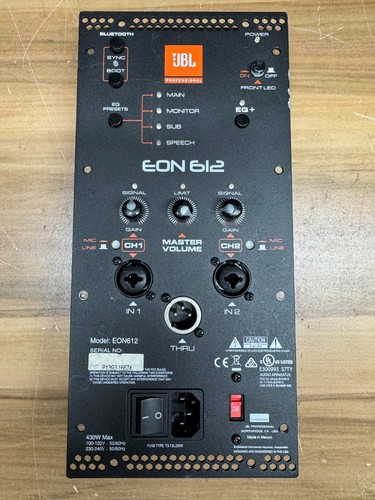 Jbl eon 612 amplifier module - eon,