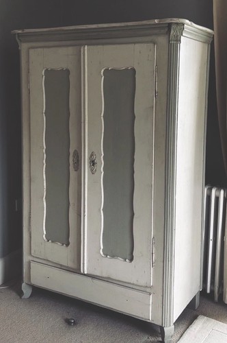 Vintage french armoire - vintage,
