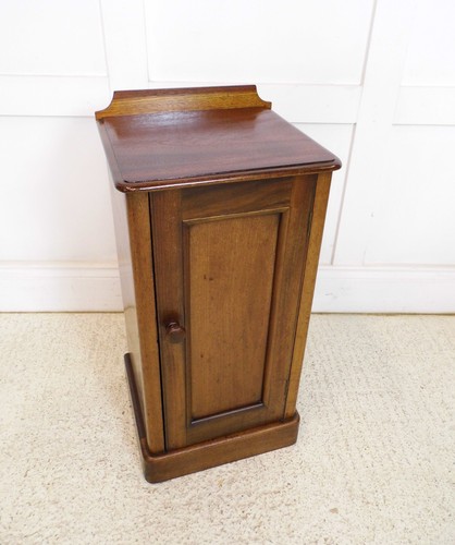 Antique mahogany bedside - antique,