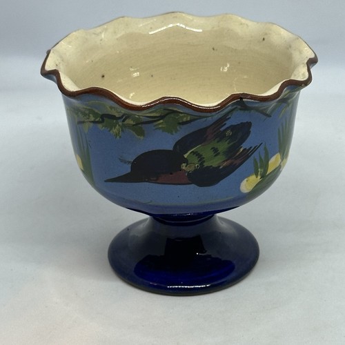 Longpark pottery footed - pottery, bowl