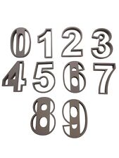 Numbers Cookie Cutters Set 0-9 Size 3.25in