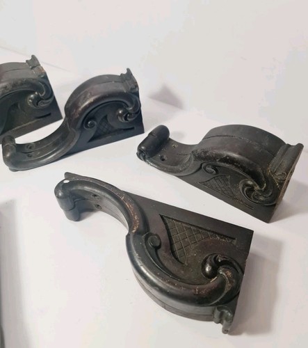 Lot antique carved wooden - of,