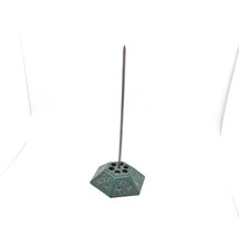 Vintage Green Cast Iron Metal