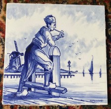 Antique Hand Painted Used