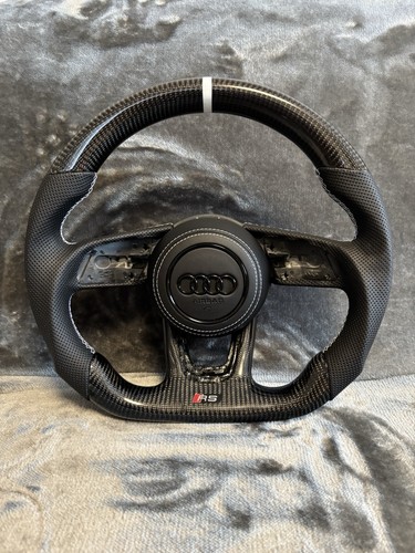 Audi white stripe carbon - stripe,