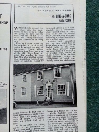 A7d ephemera 1969 - 1969, essex