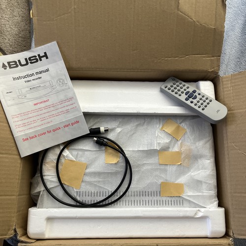 Bush vcr906sil vhs video - bush,