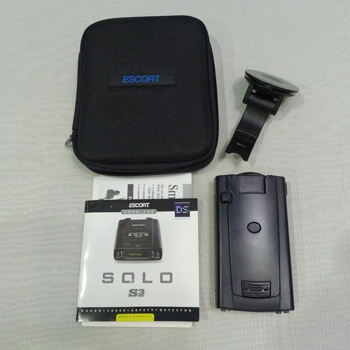 Escort solo cordless radar - escort,
