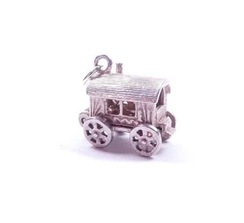 Vintage silver charm gypsy - vintage,