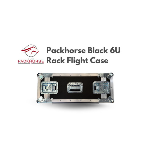 Packhorse rack flight case - 6u,
