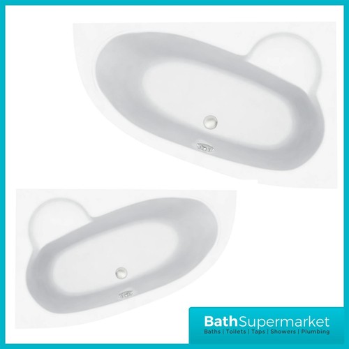 Aquavolere offset corner bath - offset,