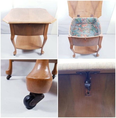 Antique victorian sewing box - antique,