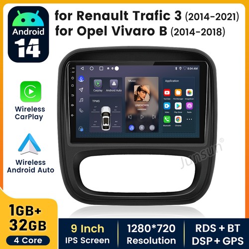 Dab carplay stereo - 9", gps