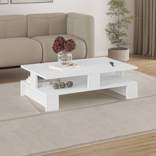 MANSU Modern Coffee Table with