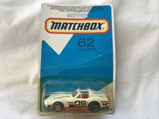 MATCHBOX MB 62 CORVETTE  (1980'S) - ON CARD