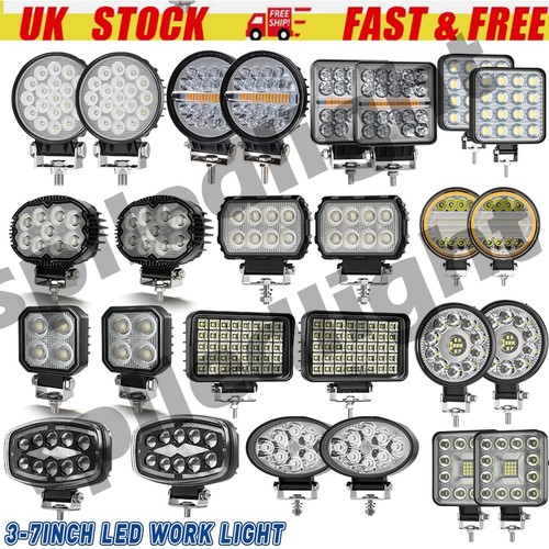 Car led work light flood - car,
