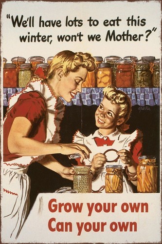 Grow more food war - food, poster