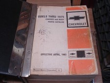 1975 1972 1970 1969 CHEVY