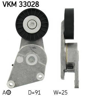 Skf tensioner pulley for - tensioner,