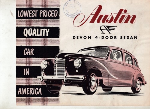 1951 austin gs3 a40 - gs3, devon