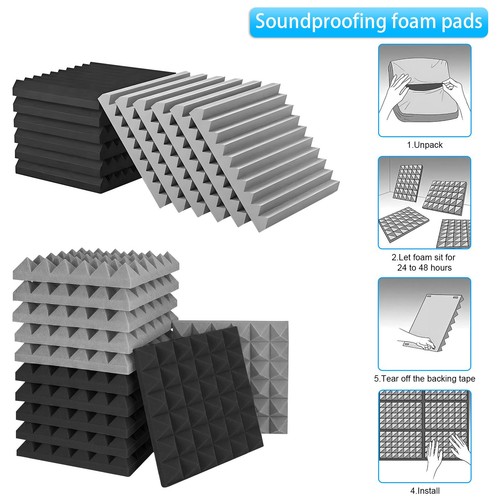 Self adhesive acoustic foam - self,