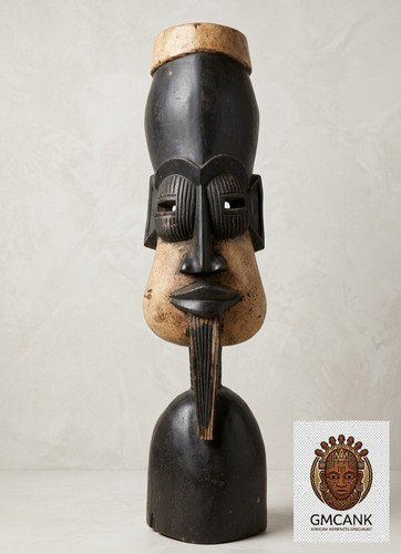 Vintage african solid - solid, wood
