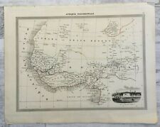 Geographic Map West Africa