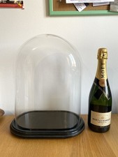 Antique Victorian Glass Clock