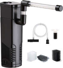 NICREW Fish Tank Filter, Internal Aquarium Filter for Small Tank, Coldwater or T